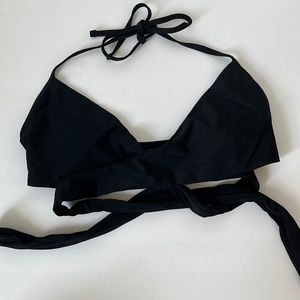 AERIE scoop wrap bikini swim top